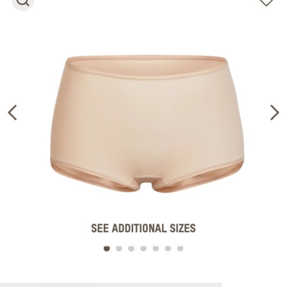 New Skims fits everybody boyshort small in clay